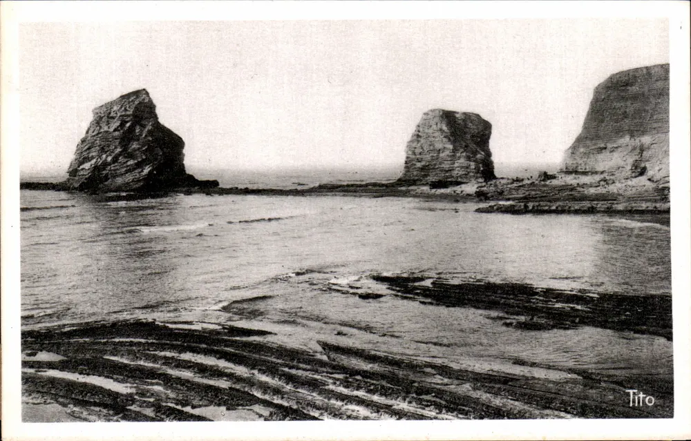 De Twee Zwillingen — Hendaye — Uitgave Tito - Voorkant