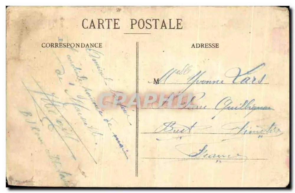 Marsiglia - Strada della Corniche iniziata nel 1849 - EL - Verso
