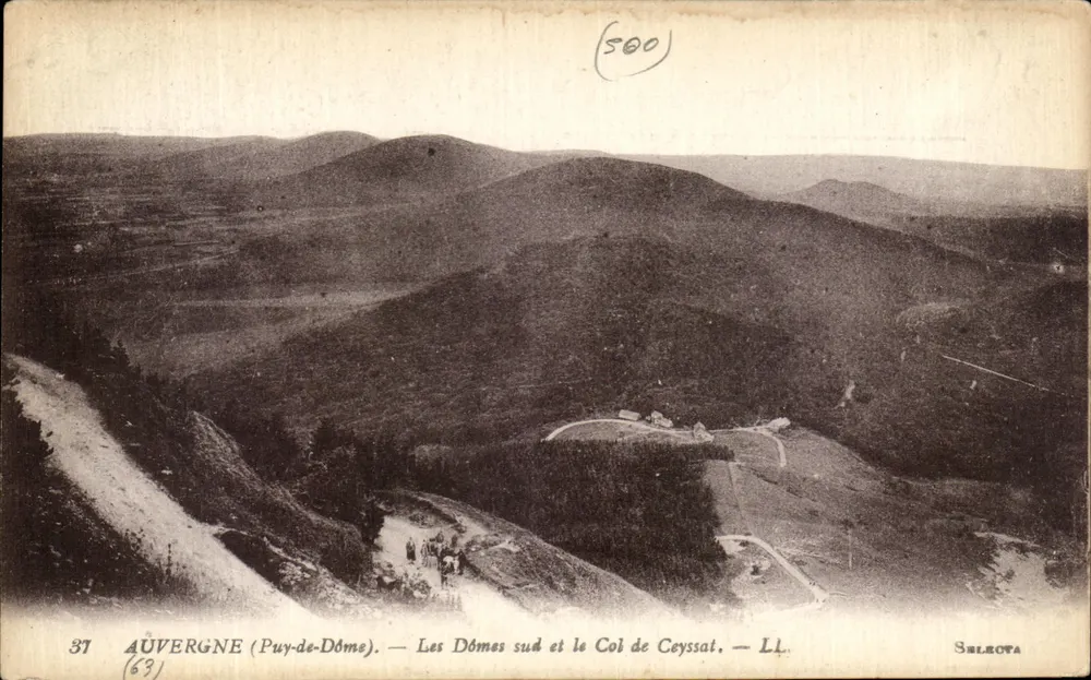 Auvergne (Puy-de-Dôme) — Les Dômes sud et le Col de Ceyssat — Selrota - Vorderseite