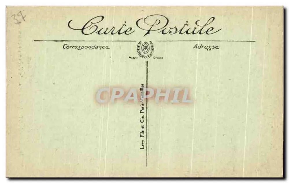 Chenonceaux - O Castelo - O Poço e os Comuns - LL - Verso