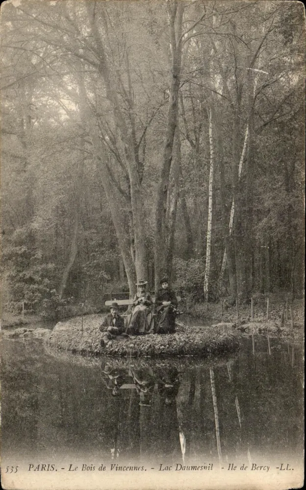 Paris - Bois de Vincennes - Lac Daumesnil - Ile de Bercy - LL - n°535 - Vorderseite