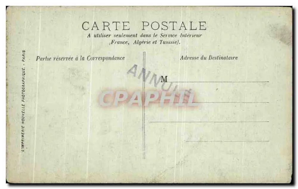 Paris - Bois de Vincennes - Lac Daumesnil - Ile de Bercy - LL - n°535 - Rückseite