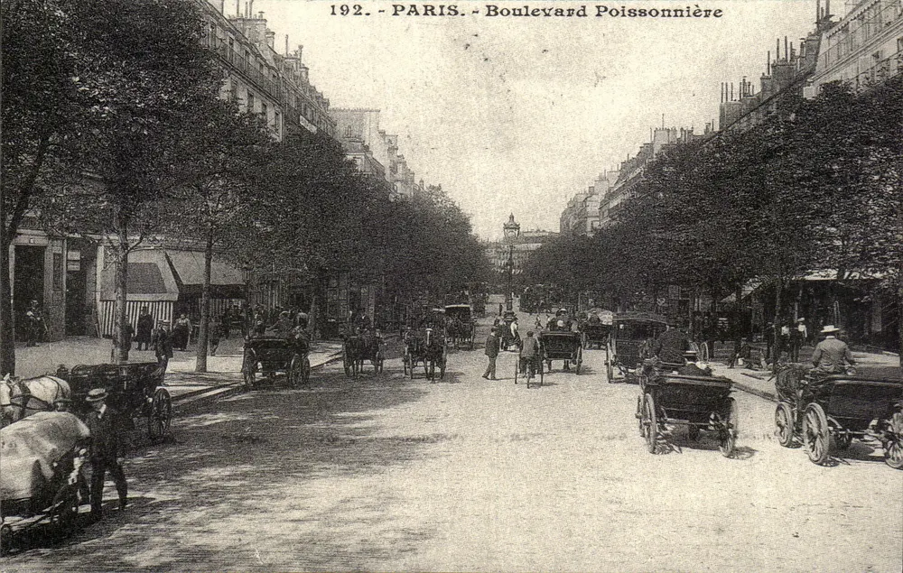 Paryż - Bulwar Poissonnière — 192. — Édito-Service S.A. n° D2 465 67 12 - Awers