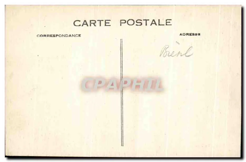 Le Havre — Die Brücke des Handels und die Börse — G. F., Le Havre, Nr. 56 - Rückseite