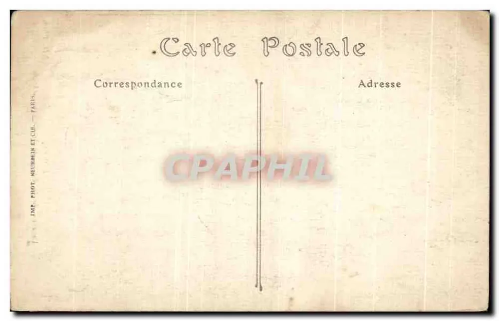 Rouen — Unter der Kuppel der Grosse-Horloge — ND. Phot. - Rückseite