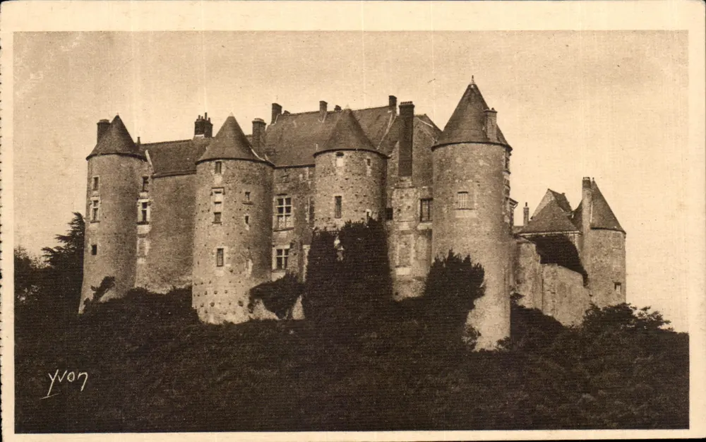 Castello di Luynes — Serie 'Castelli della Loira' — Edizione d'Arte Yvon, Francia - Recto