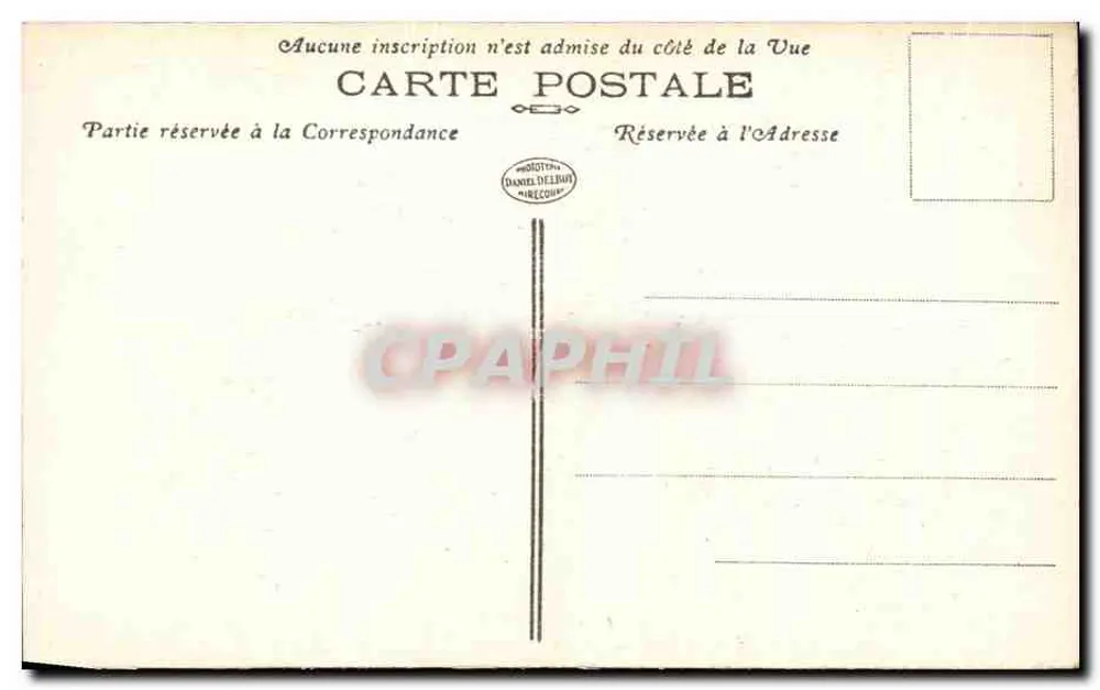 O Claustro da Catedral — Toul — D. D. - Verso
