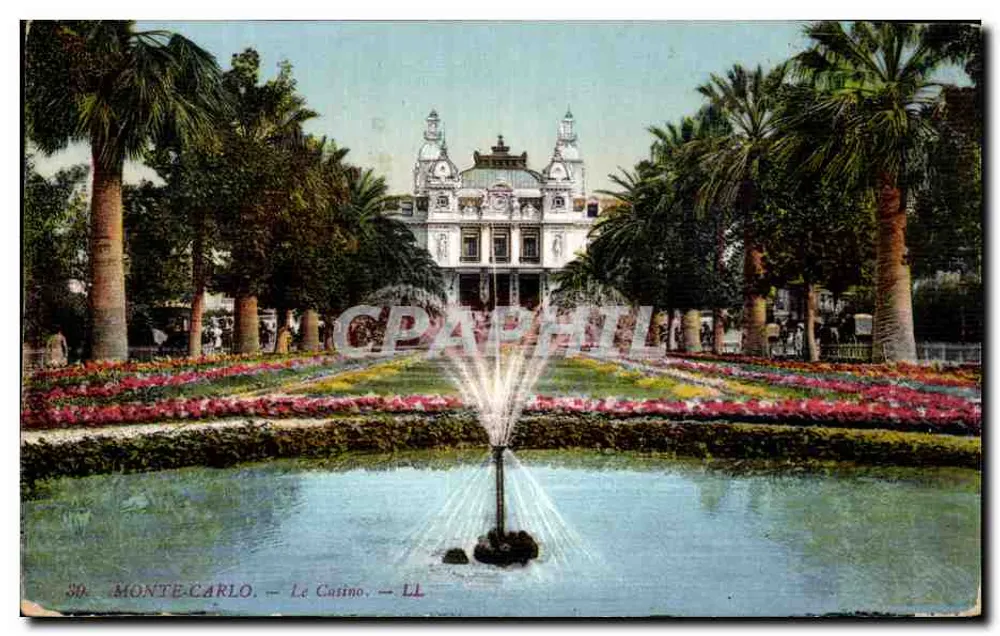 Monte-Carlo — O Casino — LL - Frente