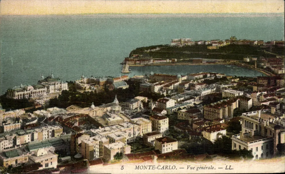 Monte-Carlo — Vista geral — LL. — n°5 - Frente