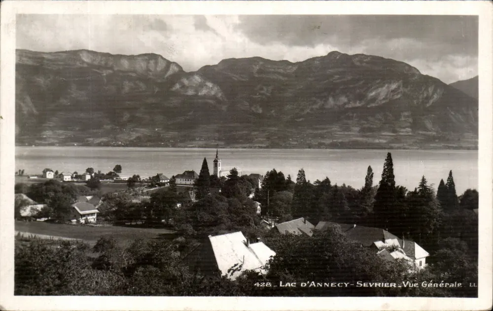 Lac d'Annecy - Sevrier - Vista Geral — LL, n° 428 - Frente