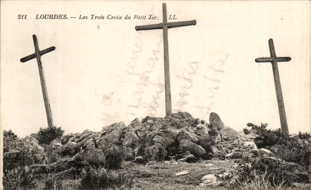 Lourdes — As Três Cruzes do Petit Jer — LL - Frente