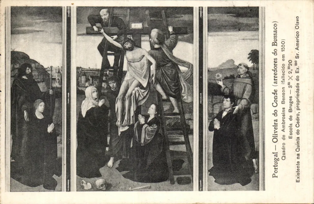 Portugal — Panel von Ambrosins Benson (Schule von Brügge, 1550) — Ausgabe von Casa Aliança - Vorderseite