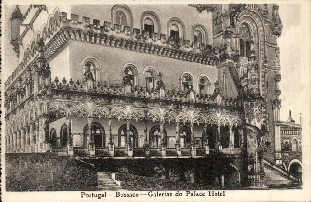 Bussaco — Galerias do Palace Hotel — Edition der Casa Aliança - Vorderseite
