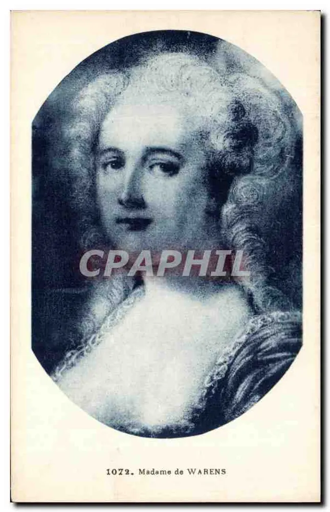 Madame de Warens — retrato — Grimal, Chandry - Frente