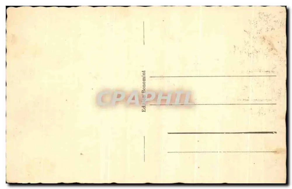 Peira-Cava — winterliche verschneite Ansicht — Édition Bononomini n°138 - Rückseite
