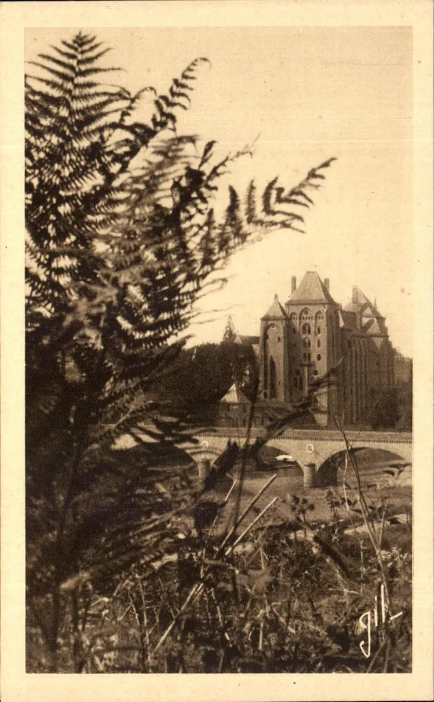 Solesmes (Sarthe) — La Fouguère — edições artísticas Gil - Frente