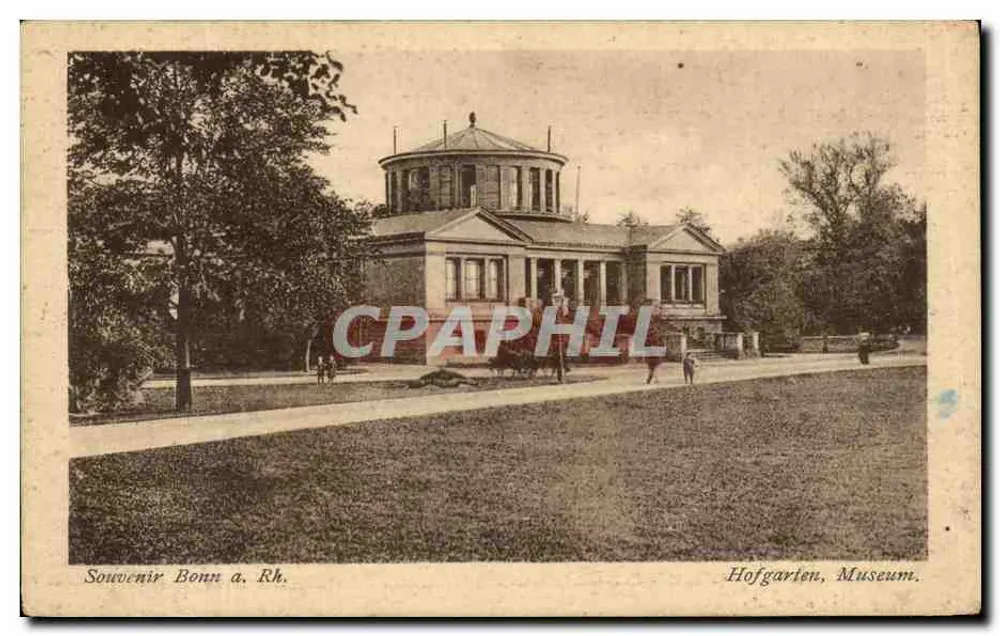 Hofgarten Museum — Bonn a. Rh. — Verlag: S.F. Bonn, Nachdruck verboten, Nr. 42 - Anverso