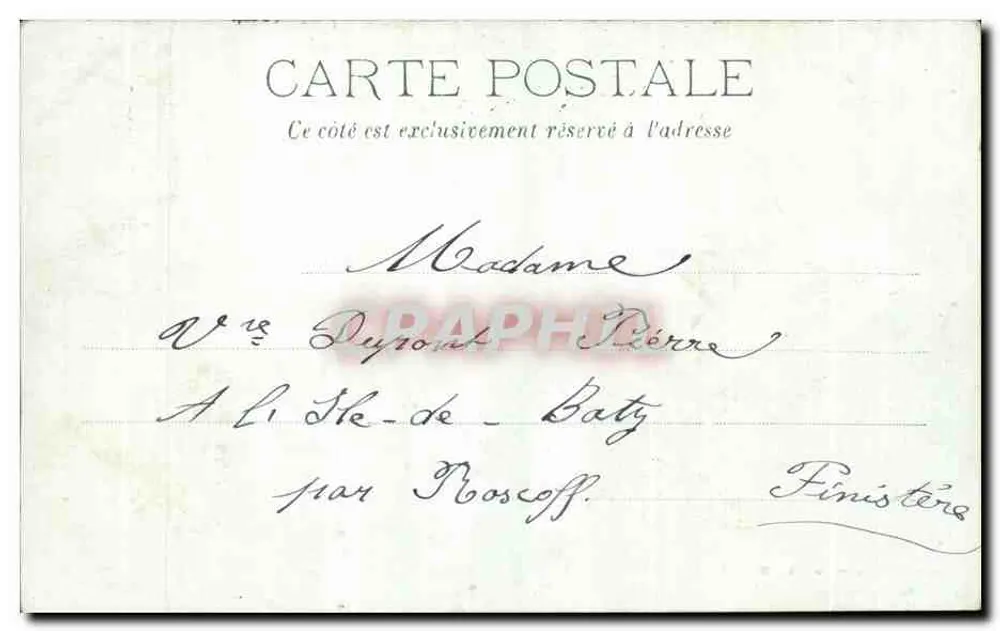 Marseille — Castelo de If — editor Anildé Laurent - Verso