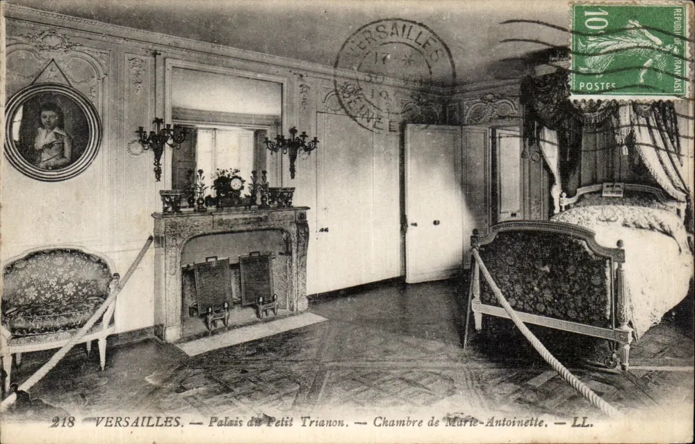 Versailles — Palast des Petit Trianon — Zimmer von Marie-Antoinette — LL. — N° 218 - Vorderseite