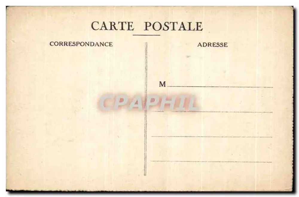 Beauvais — O Palácio de Justiça — Almanach Vermot - Verso