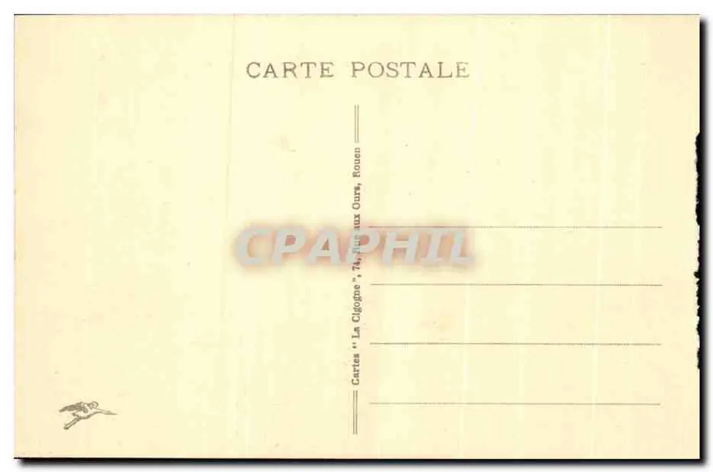 Rouen — Pont Corneille — éditeur 'La Cigogne', n°416 - Verso