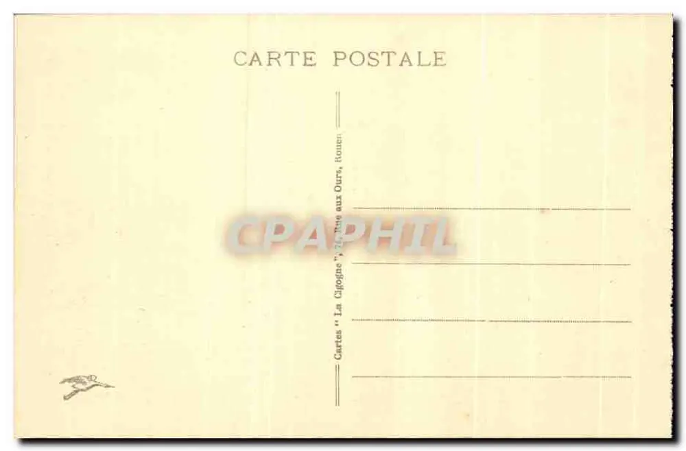 Rouen - Fontaine Sainte-Marie — editor 'La Cipogne', n°48 - Verso