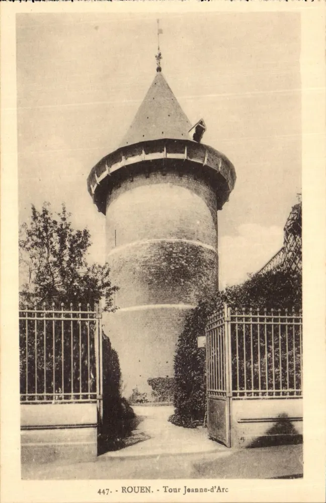 Rouen - Torre Jeanne-d'Arc — editor La Cigegne, n° 447 - Frente