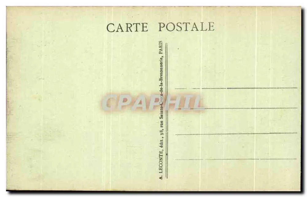 Versailles — Het Kasteel en de Orangerie — A. L. - Achterkant