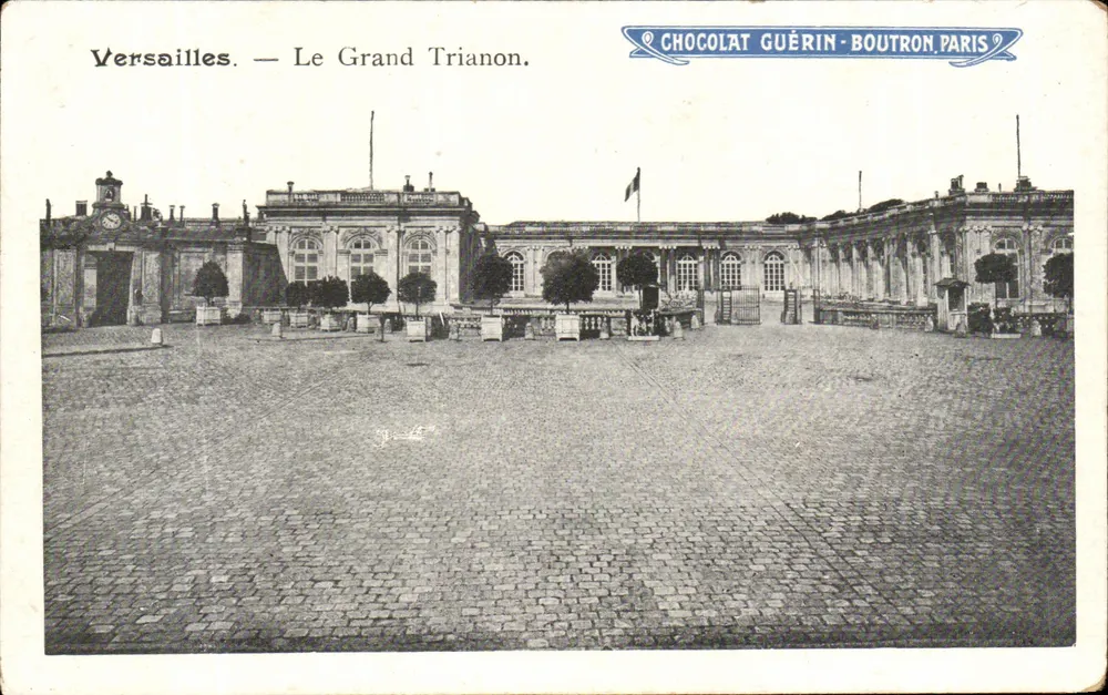 Versailles — Der Grand Trianon — Chocolat Guérin-Boutron Paris - Vorderseite