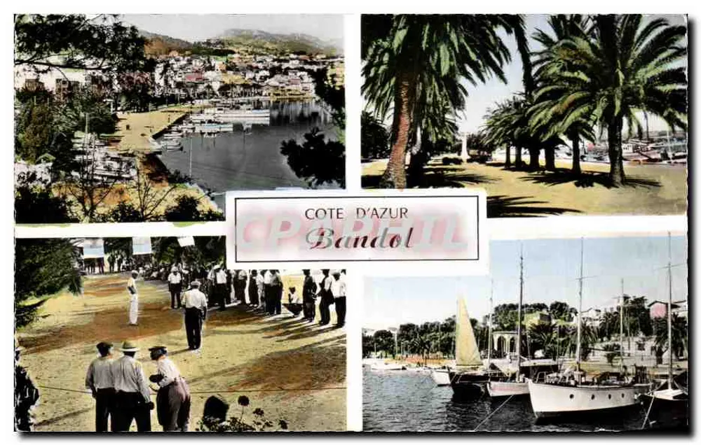 Bandol — Côte d'Azur — Éditions ARISCOLOR - Frente