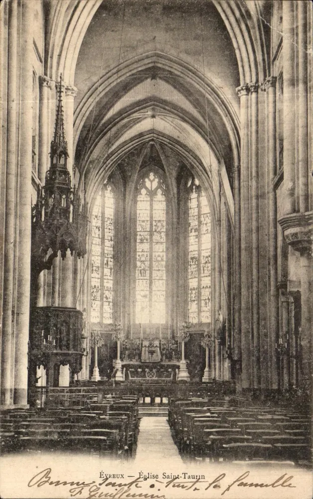 Évreux — Igreja de São Taurino — Guillermin - Frente