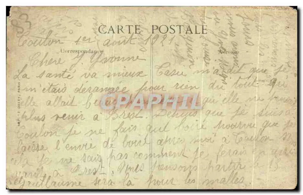 Toulon — Boulevard de Strasbourg — Éditeur JUMP - Verso