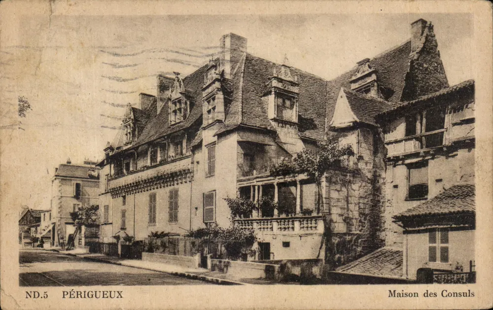 Périgueux — Casa dos Consules — ND.5 - Frente