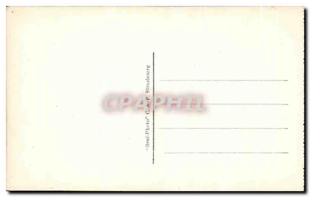 La Turbie — Panorama und Ansicht von Monaco — C.A.P. Strasbourg - Rückseite