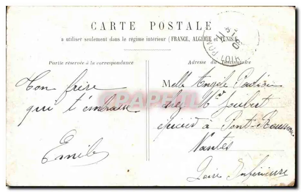 Royan-les-Bains — A Grande Concha — H. L. n°7 - Verso