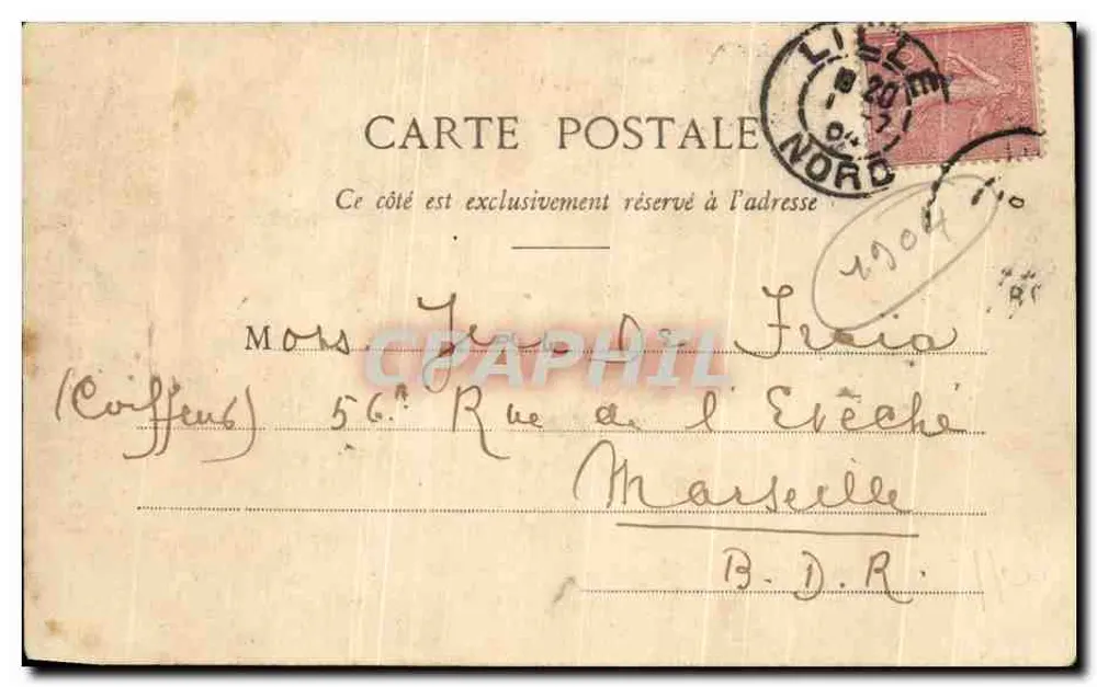 Paris - Igreja de São Laurent — vista da fachada — editor Lepouse, n° 138 - Verso