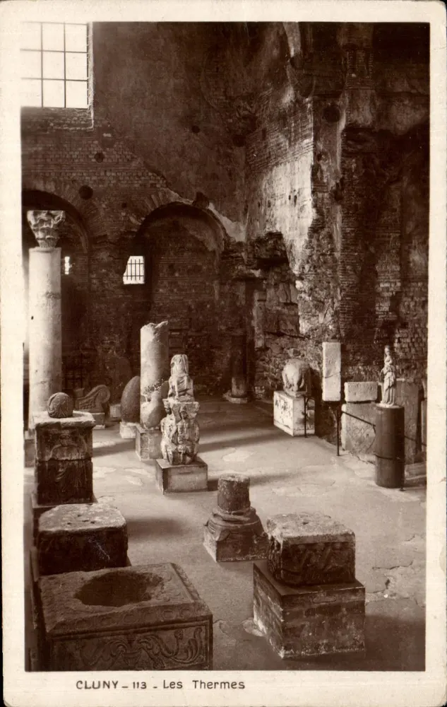 Cluny — Os Termas — Edição dos Museus Nacionais, n° 113 - Frente