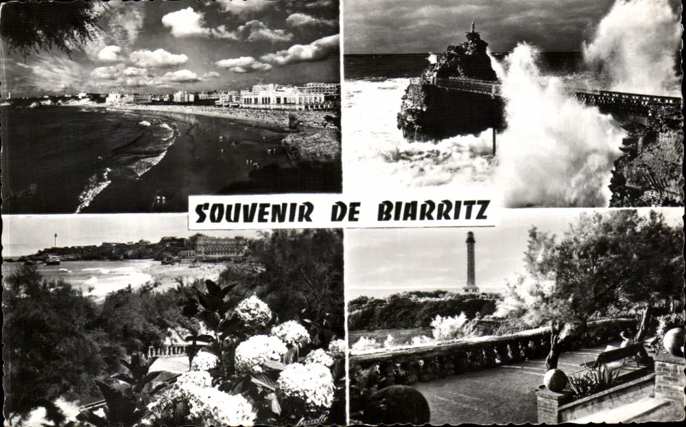 Biarritz — Lembrança de Biarritz — Editor: La Fronde — N° 7699 - Frente