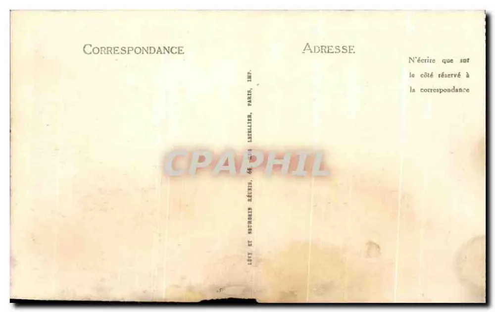 Route de Luz à Gavarni — Le Chaos — Éditeur : J.E. Chaos - LL, n°11 - Verso