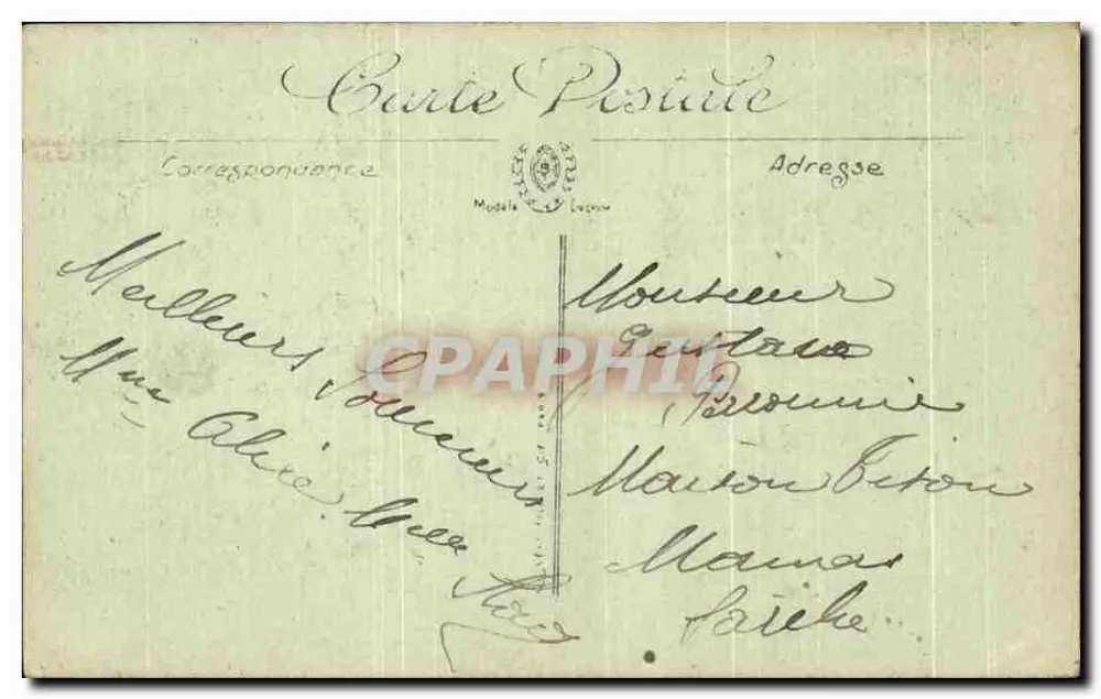 Amiens — O Belfry — LL n°47 - Verso