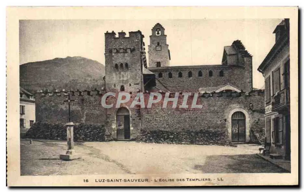 Luz-Saint-Sauveur — Die Kirche der Templer — LL, n°16 - Vorderseite