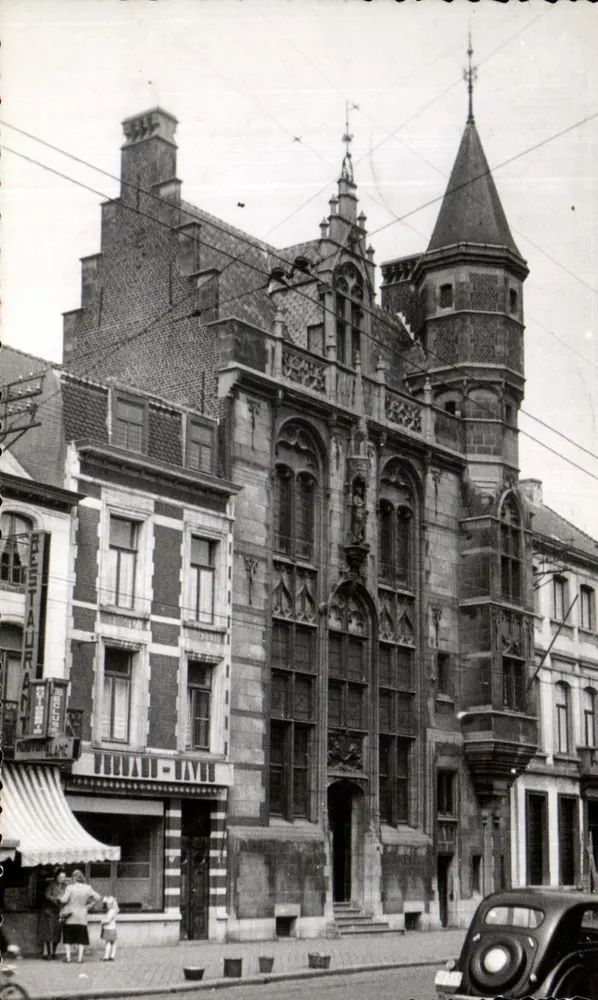 Pałac Sądu — Binche — Wydawnictwo R. Longfils - Awers