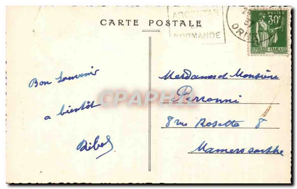 Argentan — Abside da Igreja de São Martinho (século XVI) — P. Boitlin, editor Argentan - Verso