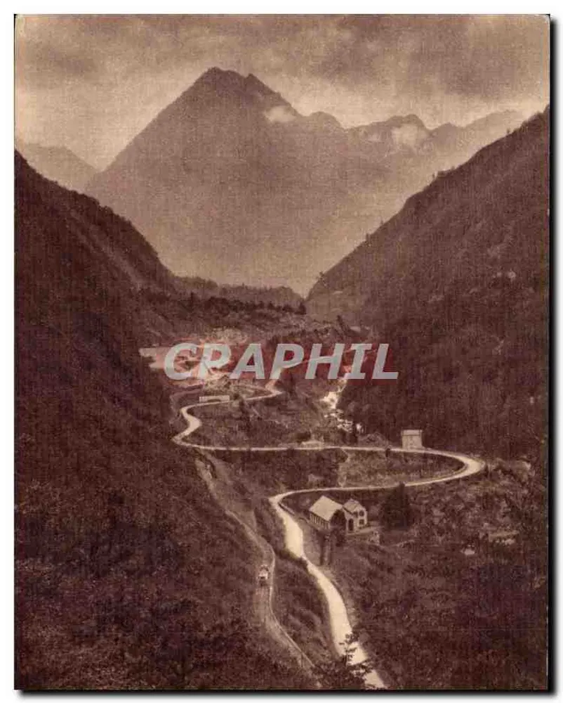 Estrada de Pierreflitte a Cauterets — Le Lamaçon — Edições JOVÈ, Pau (B.P.) - Frente