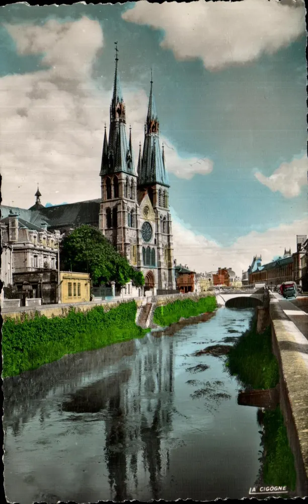 Chalons-sur-Marne — Kirche Notre-Dame und der Nau — La Cigogne, Verlag - Vorderseite