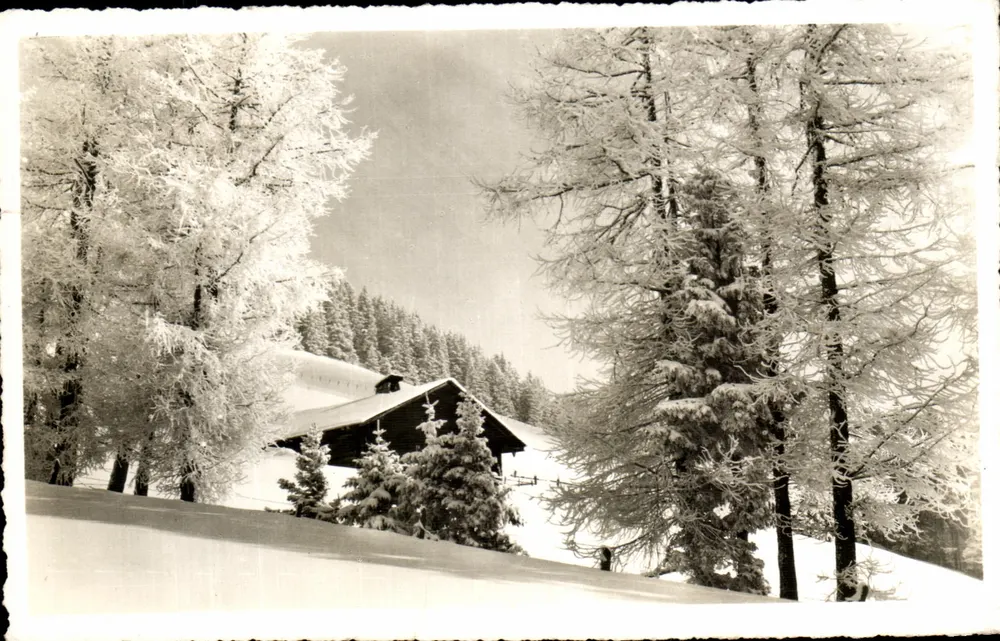 La Prafandaz: Eiserne Metezez — Photo-Nicca, Leysin, Nr. 2 - Vorderseite