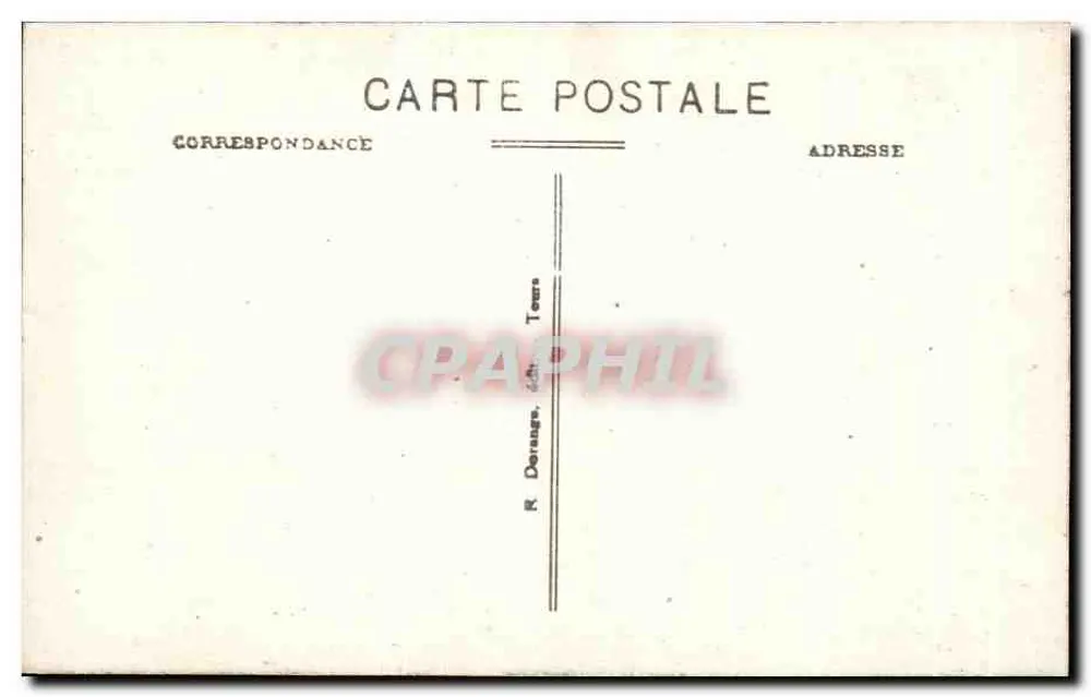 Tours (Loire-et-Loire) — A Igreja La Riche, XII e XVI s. — R.D. - Verso