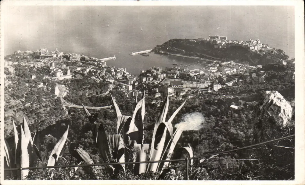Allgemeiner Blick auf Monte Carlo — Aufnahme von Turbie — Edition La Cigogne - Vorderseite