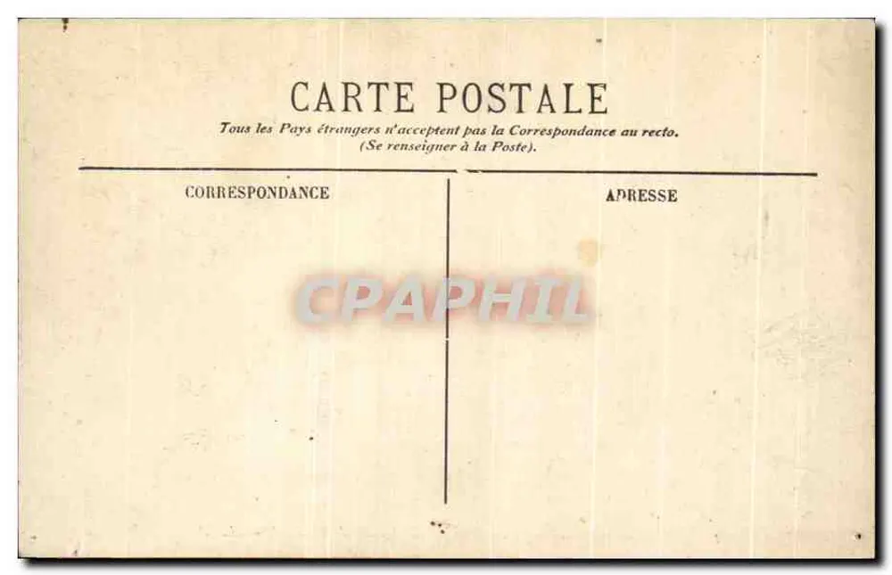 Marseille — Vue Générale sur N.-D. de la Garde — Éditeur EL. - Rückseite