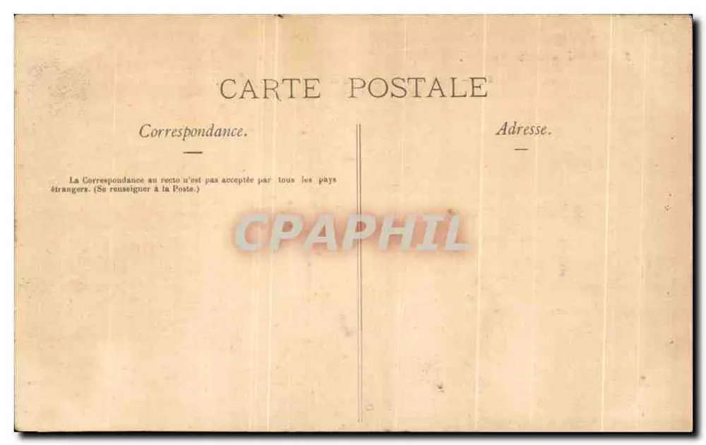 Pau — Königlicher Platz und Pyrenäen — Les Pyrénées Illustrées, n°54 - Rückseite
